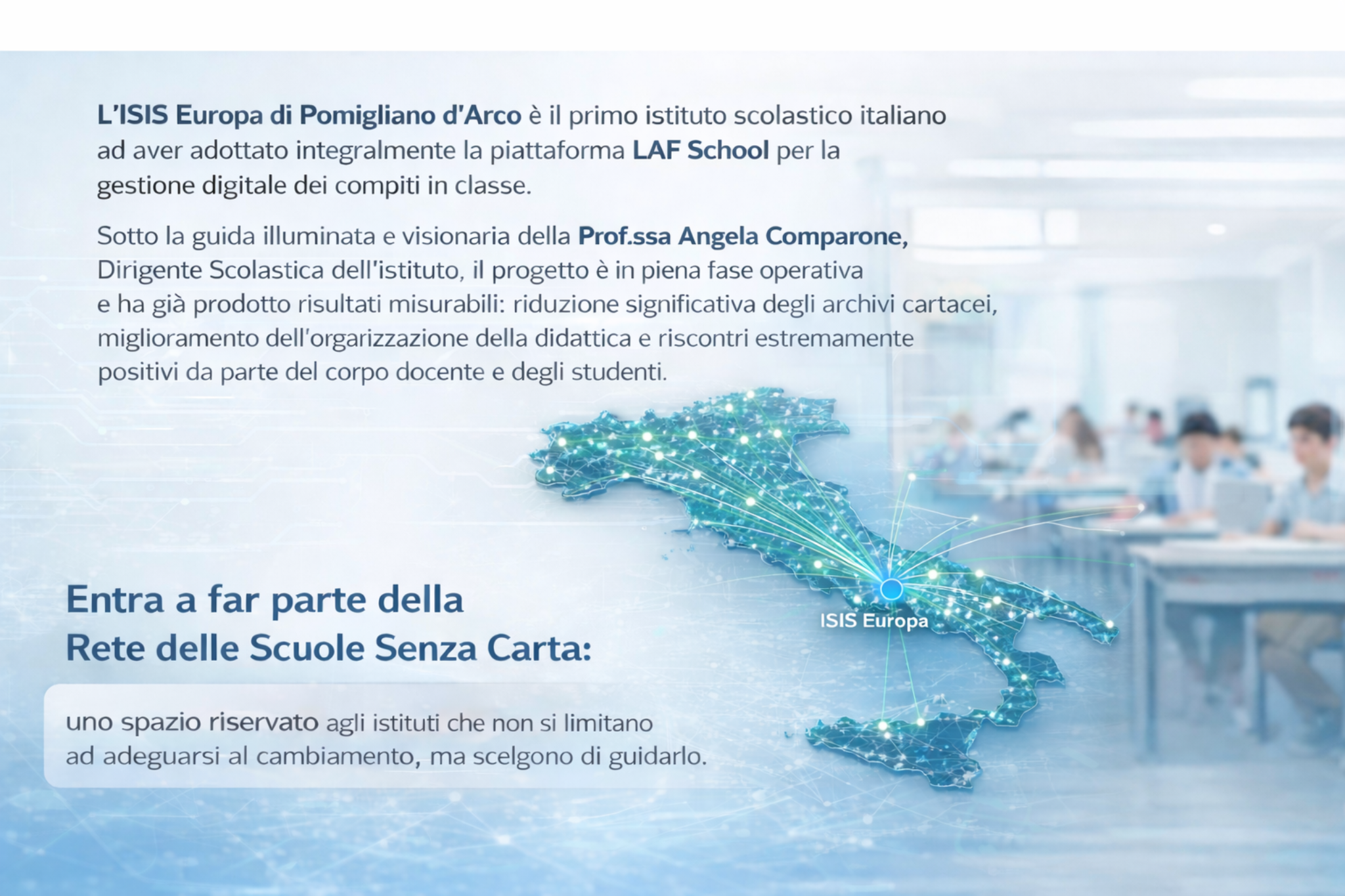 ISIS Europa di Pomigliano d'Arco - Rete delle Scuole Senza Carta